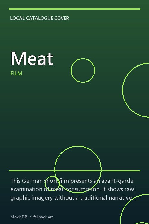 Meat poster