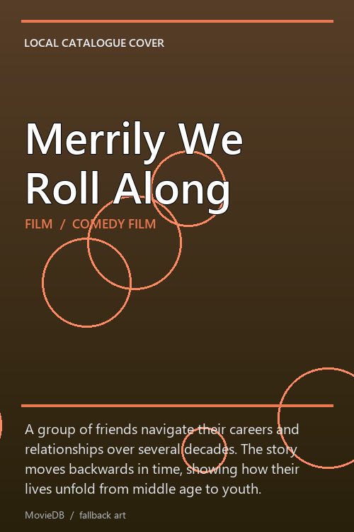 Merrily We Roll Along poster