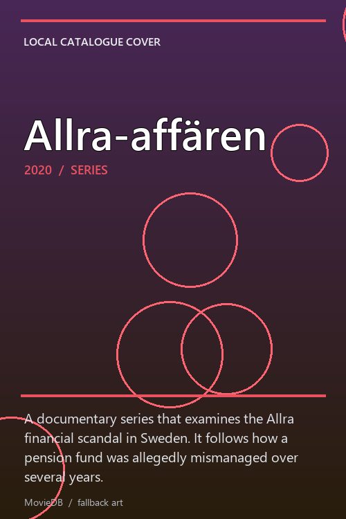 Allra-affären poster