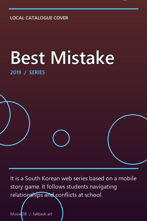 Best Mistake poster