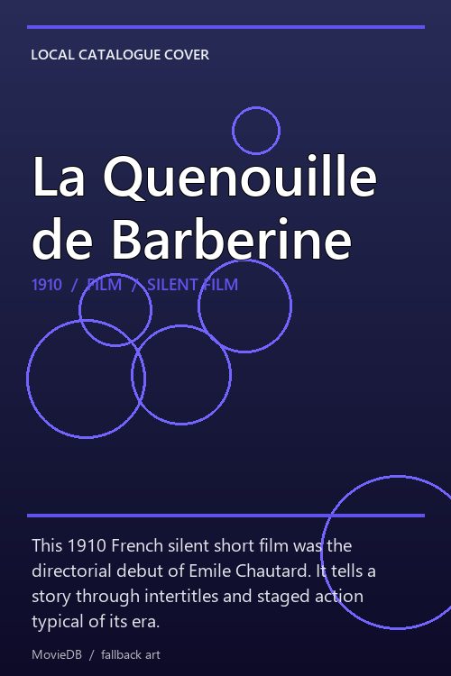 La Quenouille de Barberine poster