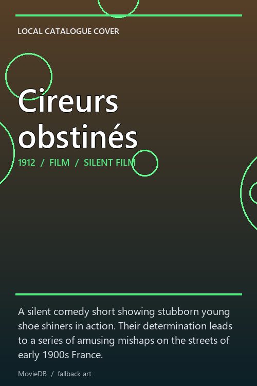 Cireurs obstinés poster