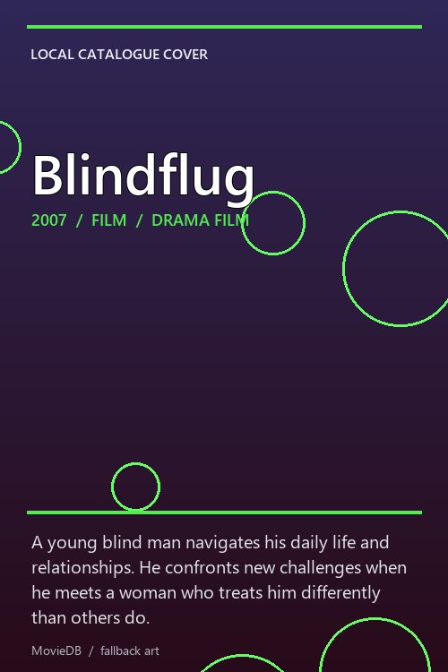 Blindflug poster