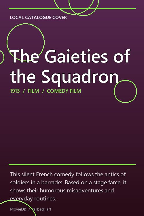 The Gaieties of the Squadron poster