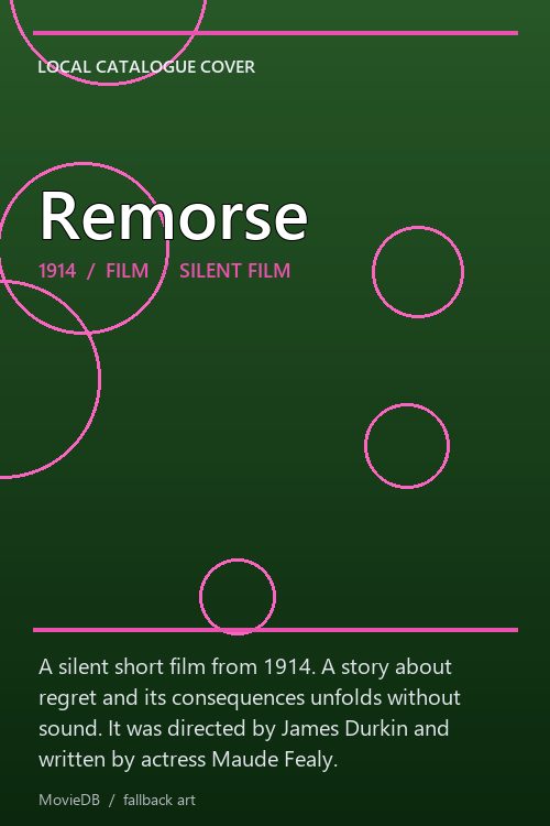 Remorse poster
