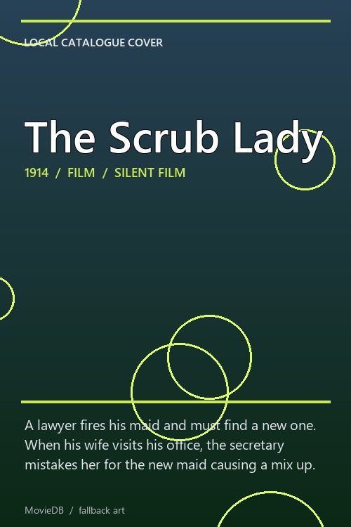 The Scrub Lady poster