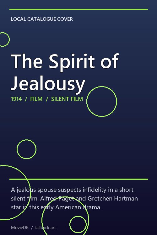 The Spirit of Jealousy poster