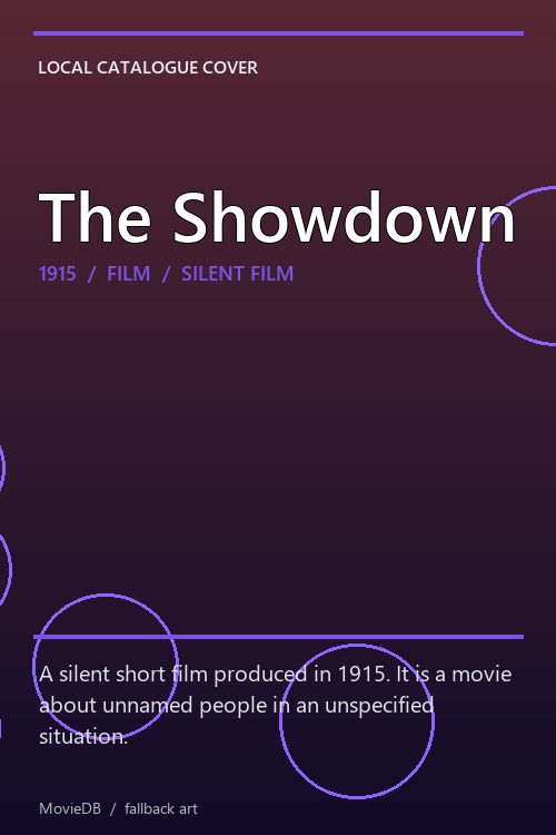 The Showdown poster