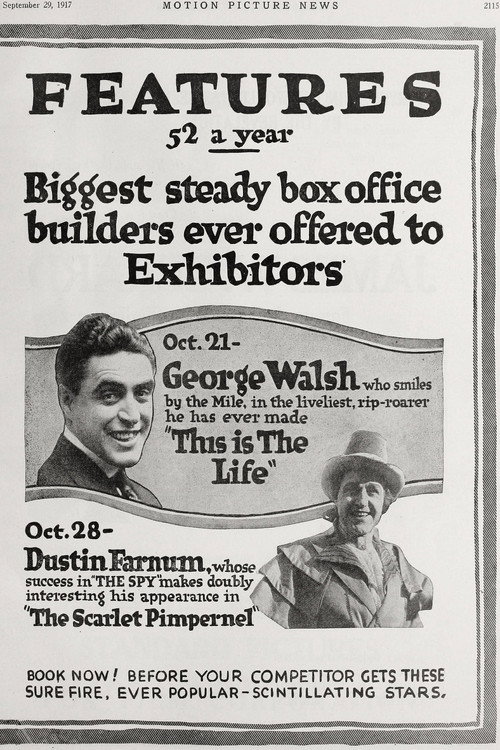 The Scarlet Pimpernel poster