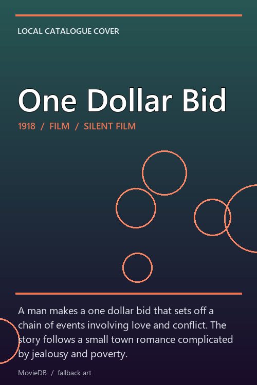 One Dollar Bid poster