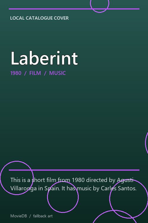 Laberint poster