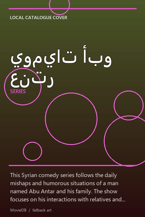 يوميات أبو عنتر poster