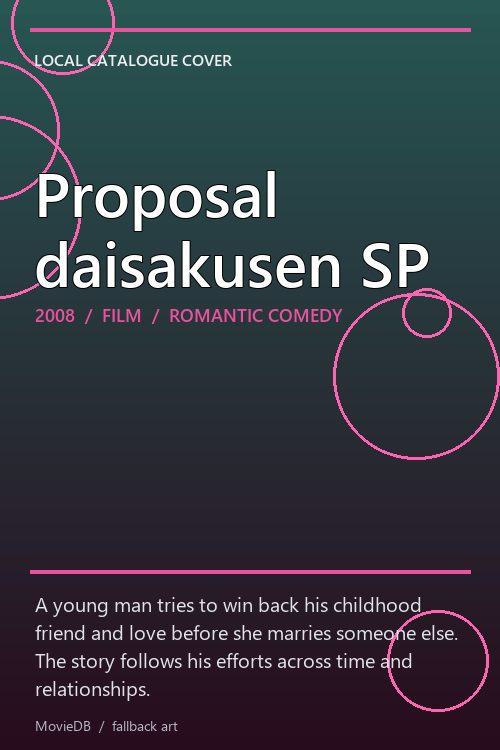 Proposal daisakusen SP poster