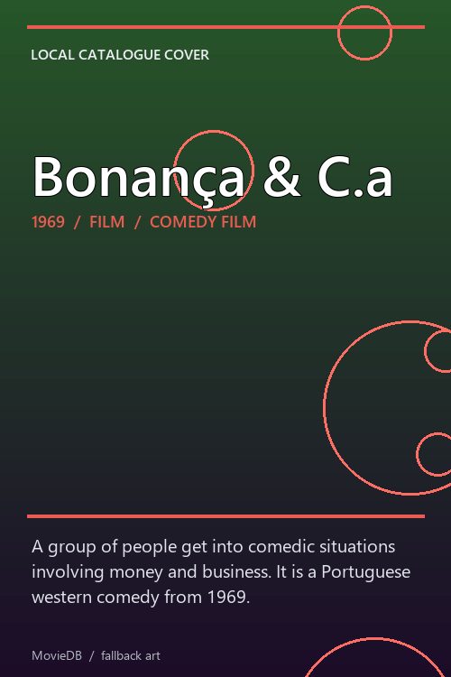 Bonança & C.a poster