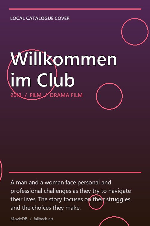Willkommen im Club poster