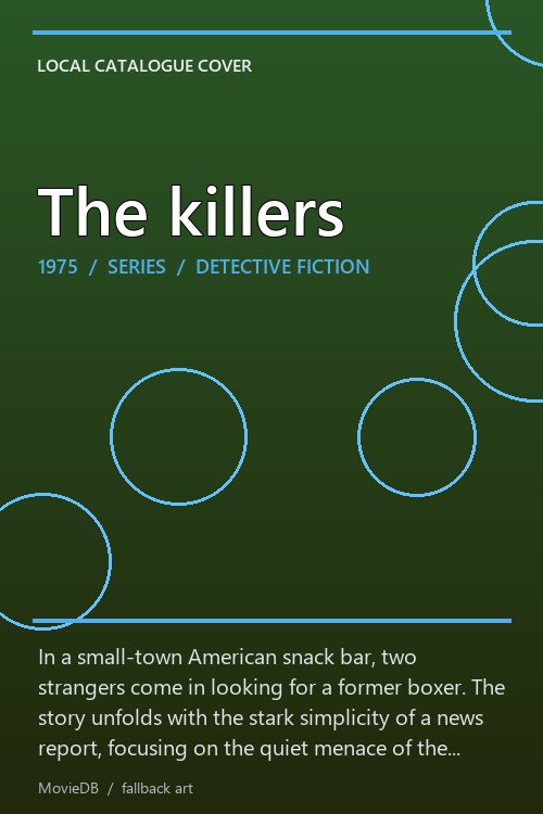 The killers poster