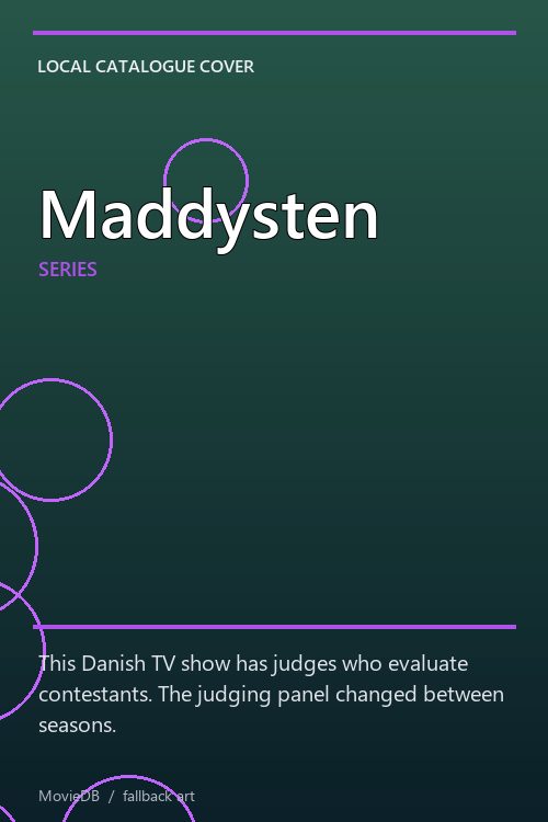 Maddysten poster