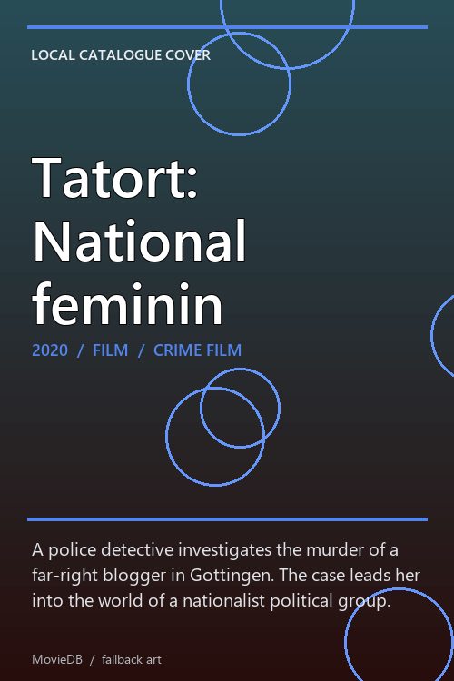 Tatort: National feminin poster
