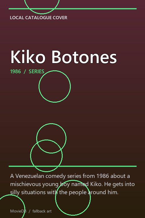 Kiko Botones poster