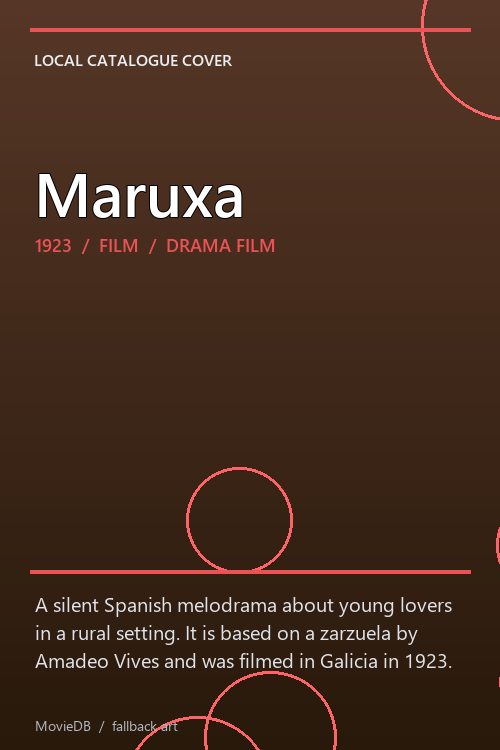 Maruxa poster