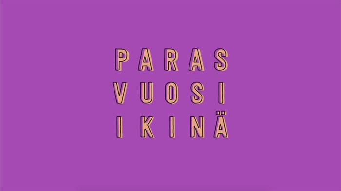 Paras vuosi ikinä poster