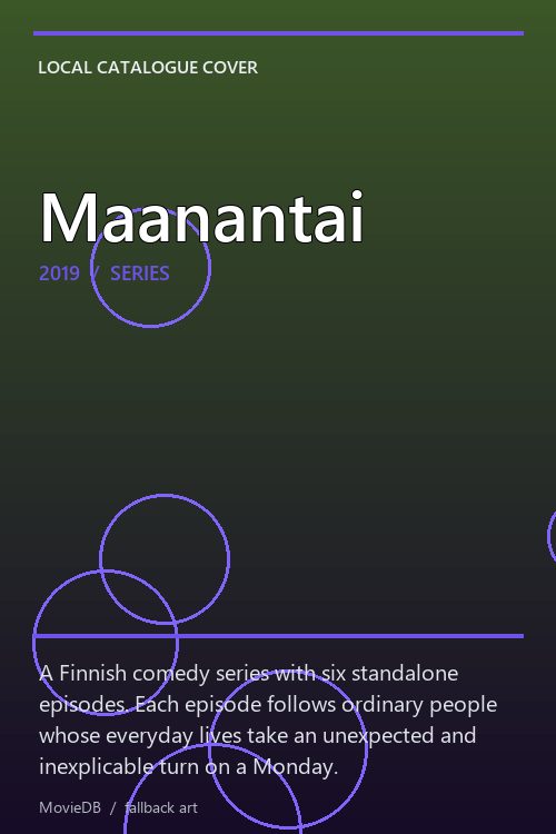 Maanantai poster