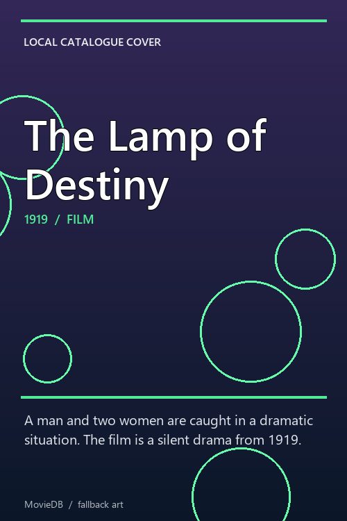 The Lamp of Destiny poster