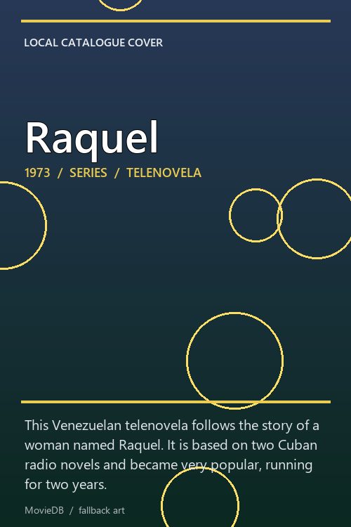 Raquel poster