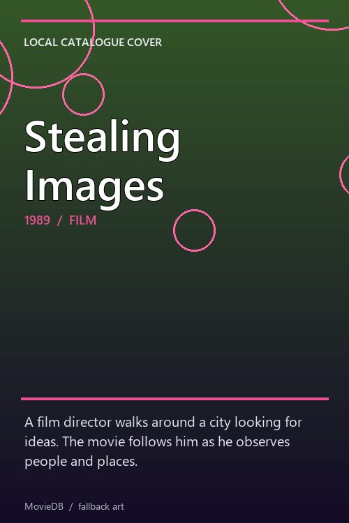 Stealing Images poster