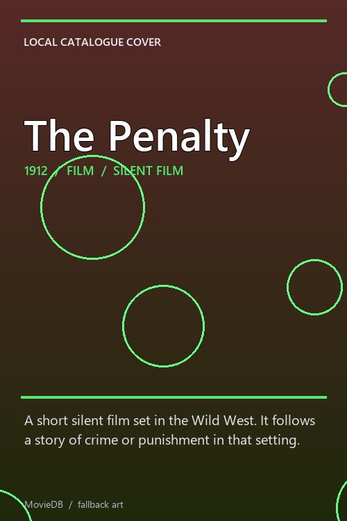 The Penalty poster