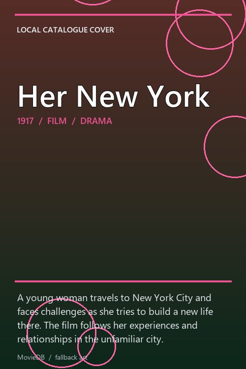 Her New York poster
