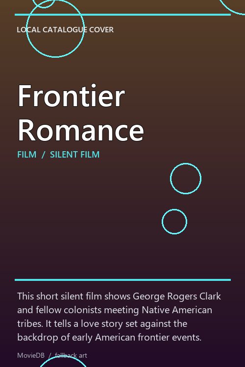 Frontier Romance poster