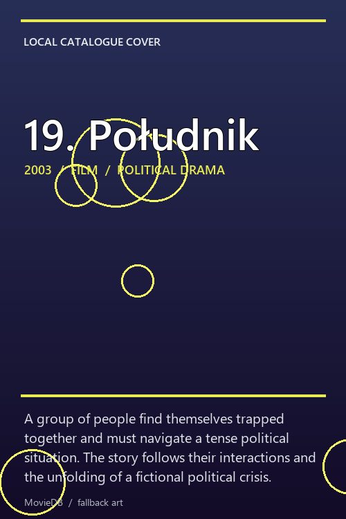 19. Południk poster