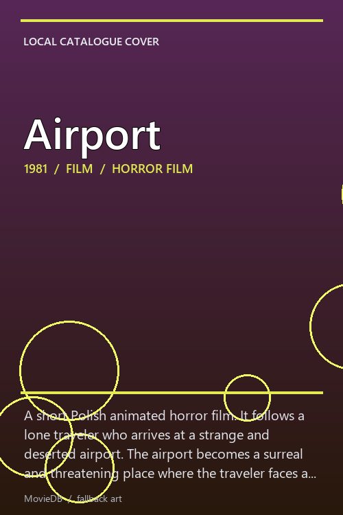 Airport poster