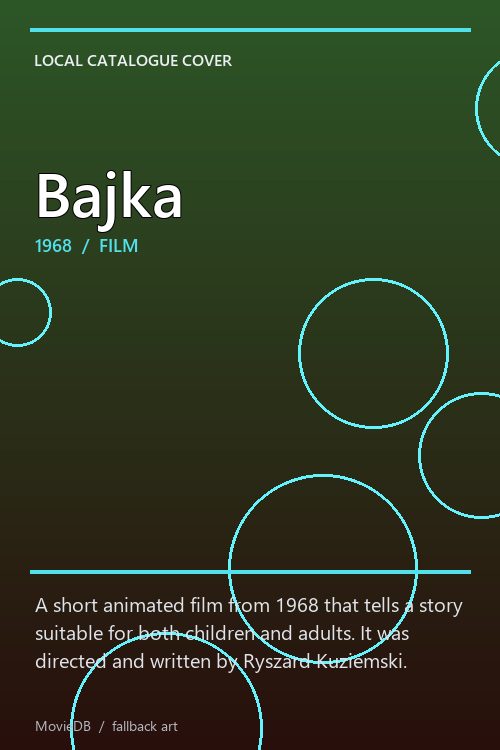 Bajka poster
