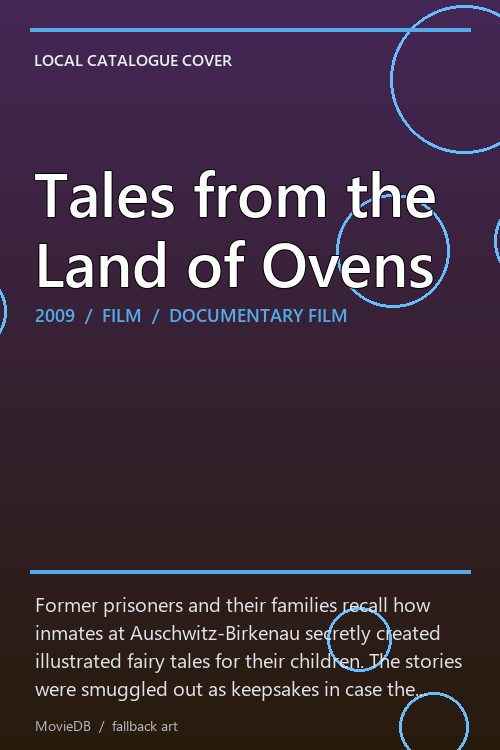 Tales from the Land of Ovens poster