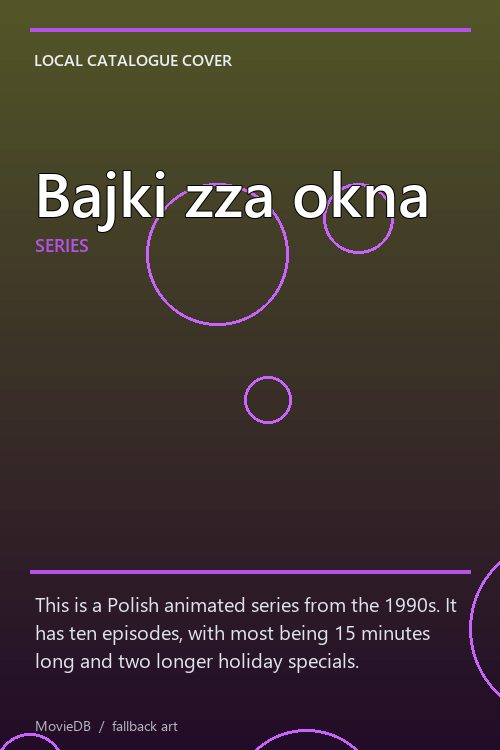 Bajki zza okna poster