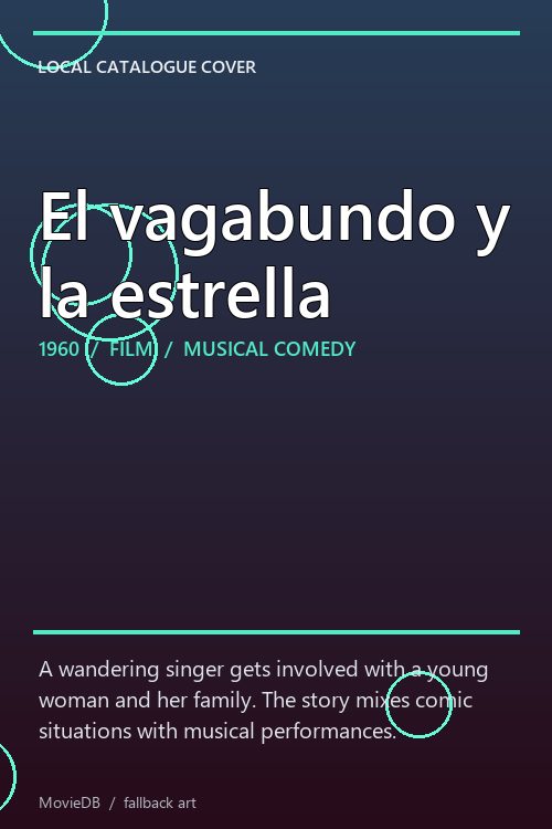 El vagabundo y la estrella poster