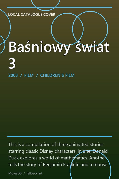 Baśniowy świat 3 poster