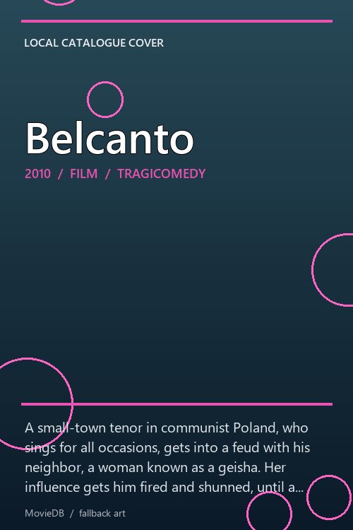 Belcanto poster