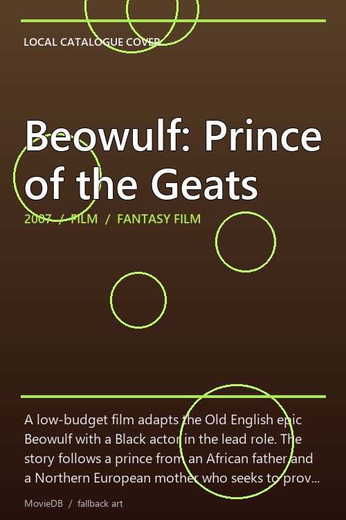 Beowulf: Prince of the Geats poster