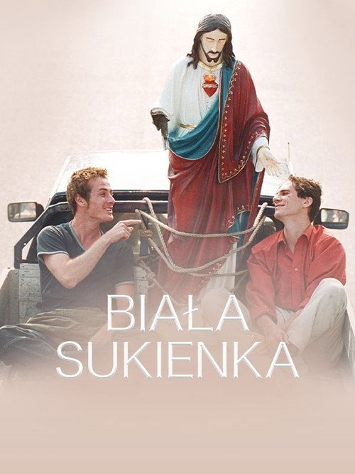 Biala sukienka poster