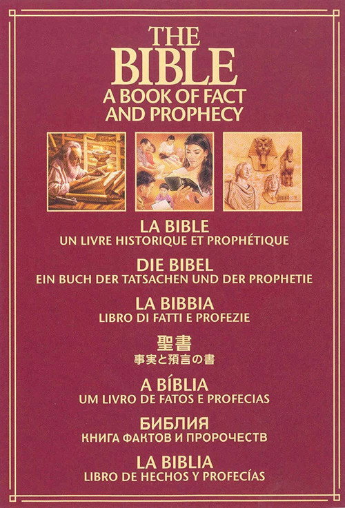 The Bible - A Book of Fact and Prophecy poster