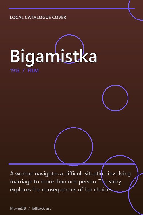Bigamistka poster
