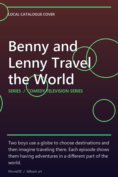 Benny and Lenny Travel the World poster