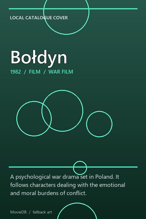 Bołdyn poster