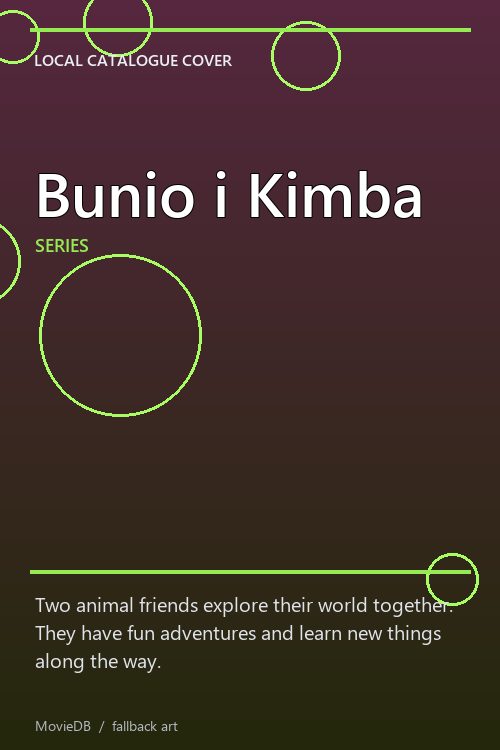 Bunio i Kimba poster