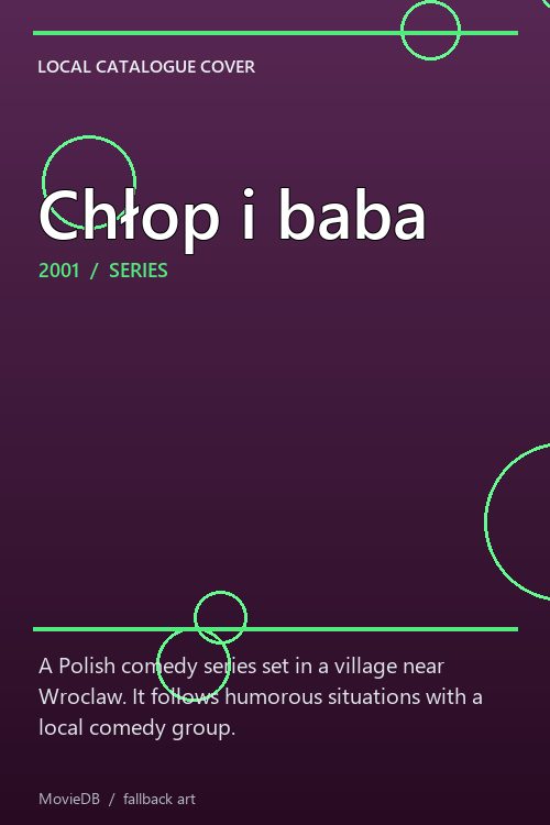 Chłop i baba poster
