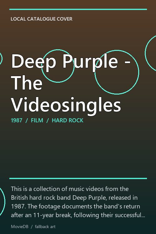 Deep Purple - The Videosingles poster