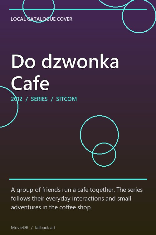 Do dzwonka Cafe poster